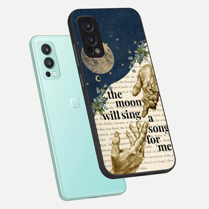  Aesthetic Divine phone case For OnePlus Nord 2 showing premium glass back cover with detailed artwork
