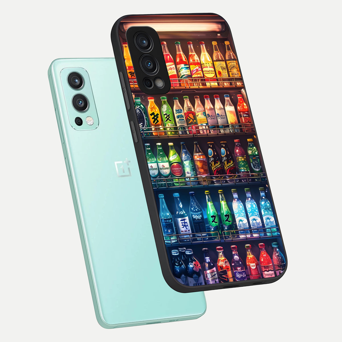  Colorfull Tree phone case For OnePlus Nord 2 showing premium glass back cover with detailed artwork