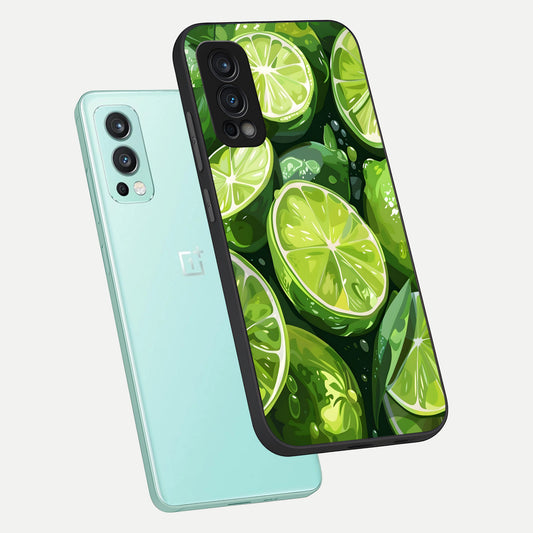  Green Kawasaki phone case For OnePlus Nord 2 showing premium glass back cover with detailed artwork