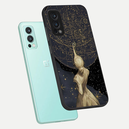  Taylor Swift Girl phone case For OnePlus Nord 2 showing premium glass back cover with detailed artwork