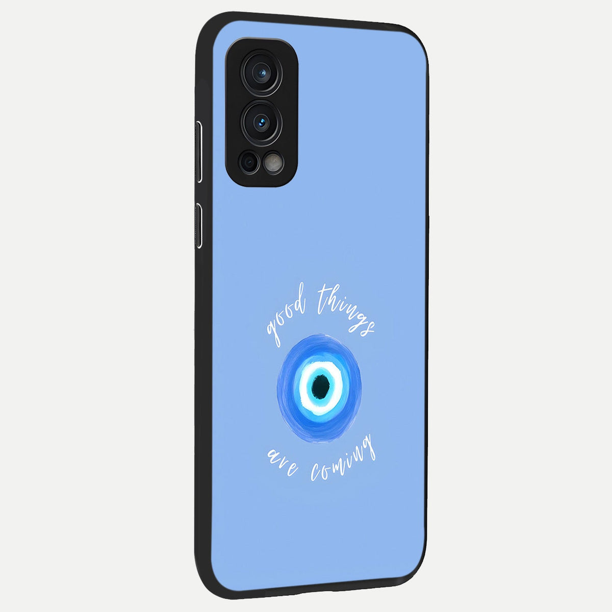  Bright Future Ahead back cover For OnePlus Nord 2 slim fit glass case with vibrant aesthetic design