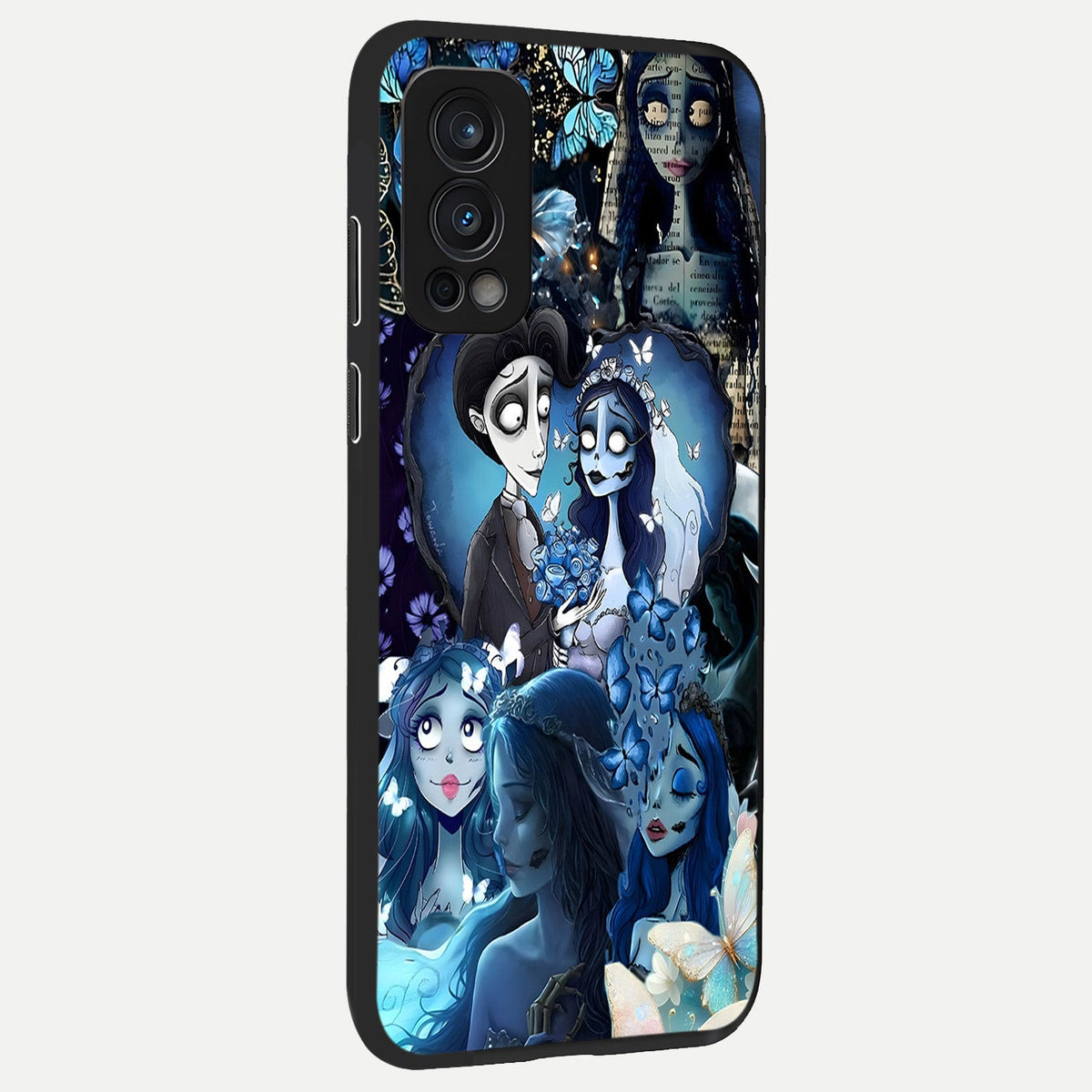  Butterfly Ghost Soul back cover For OnePlus Nord 2 slim fit glass case with vibrant aesthetic design