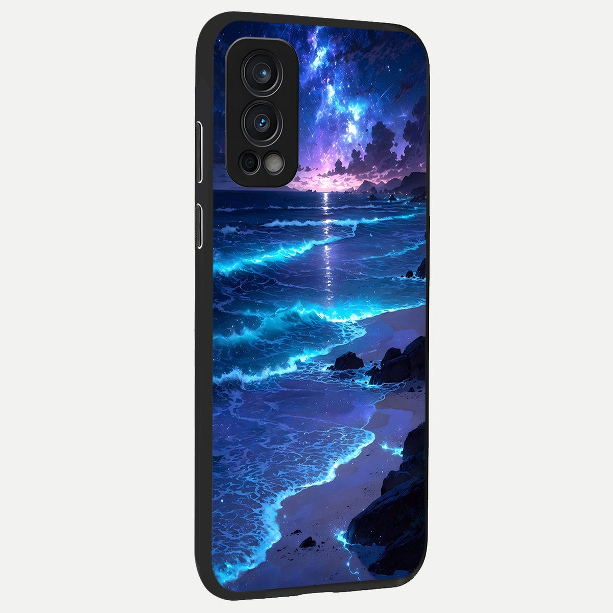  Classic Damn Look back cover For OnePlus Nord 2 slim fit glass case with vibrant aesthetic design