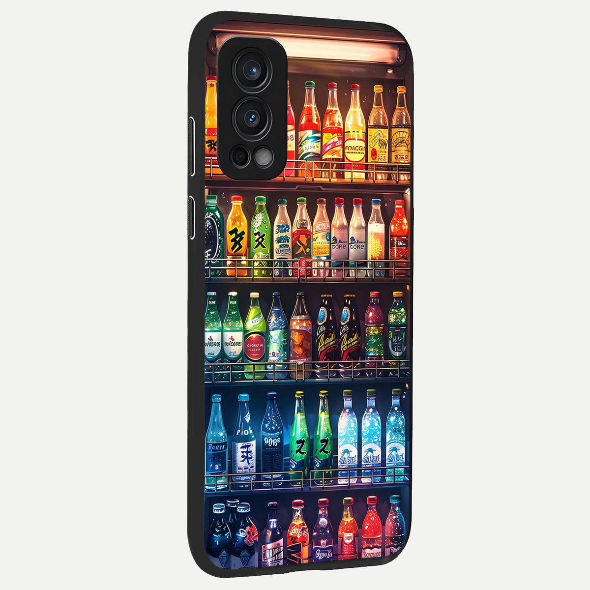  Colorfull Tree back cover For OnePlus Nord 2 slim fit glass case with vibrant aesthetic design