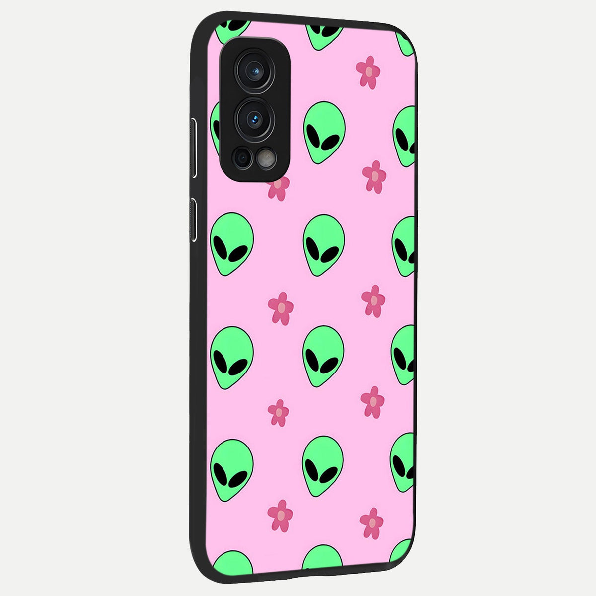  Cosmic Cute Crush back cover For OnePlus Nord 2 slim fit glass case with vibrant aesthetic design
