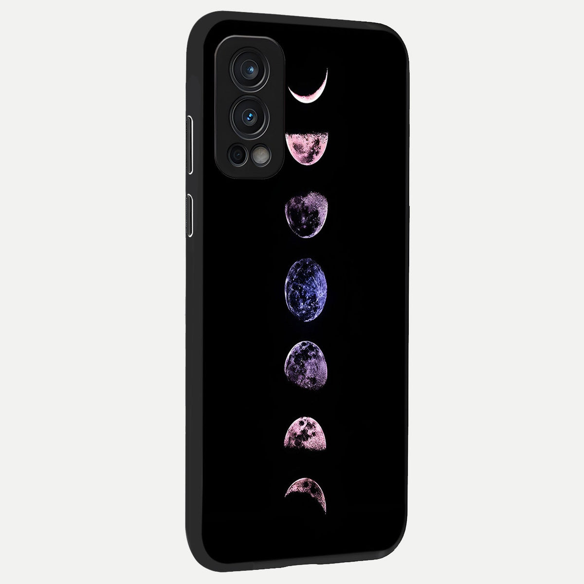  Crimson All Planets back cover For OnePlus Nord 2 slim fit glass case with vibrant aesthetic design