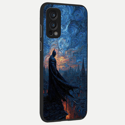  Dark Knight Dusk back cover For OnePlus Nord 2 slim fit glass case with vibrant aesthetic design
