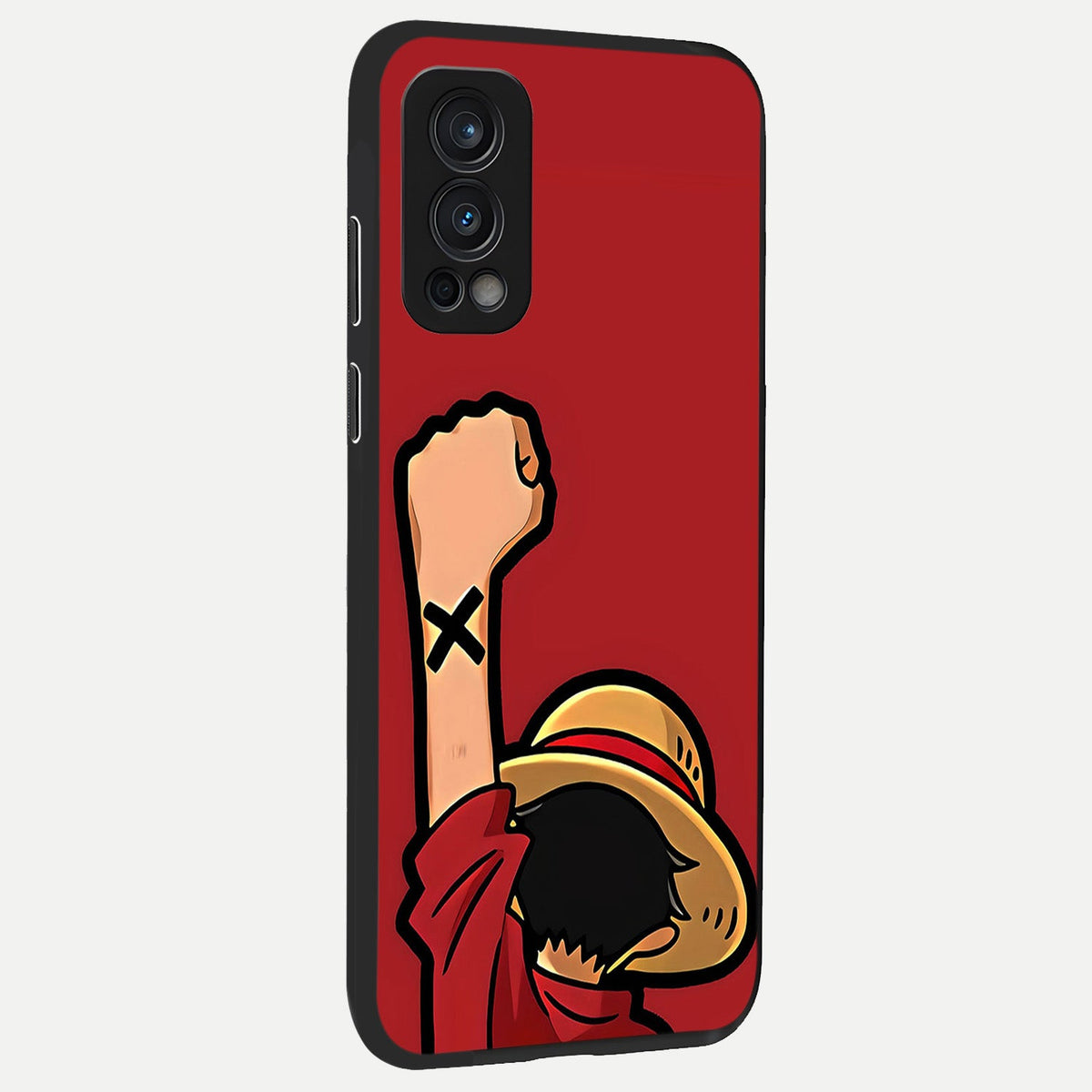  Luffy X Spirit back cover For OnePlus Nord 2 slim fit glass case with vibrant aesthetic design