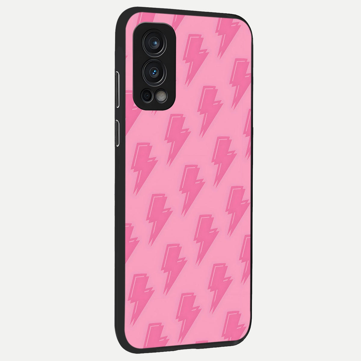  Pink Moo Magic back cover For OnePlus Nord 2 slim fit glass case with vibrant aesthetic design
