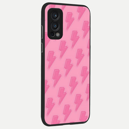  Pink Moo Magic back cover For OnePlus Nord 2 slim fit glass case with vibrant aesthetic design