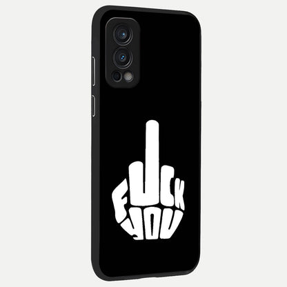  Rebel Mode On back cover For OnePlus Nord 2 slim fit glass case with vibrant aesthetic design