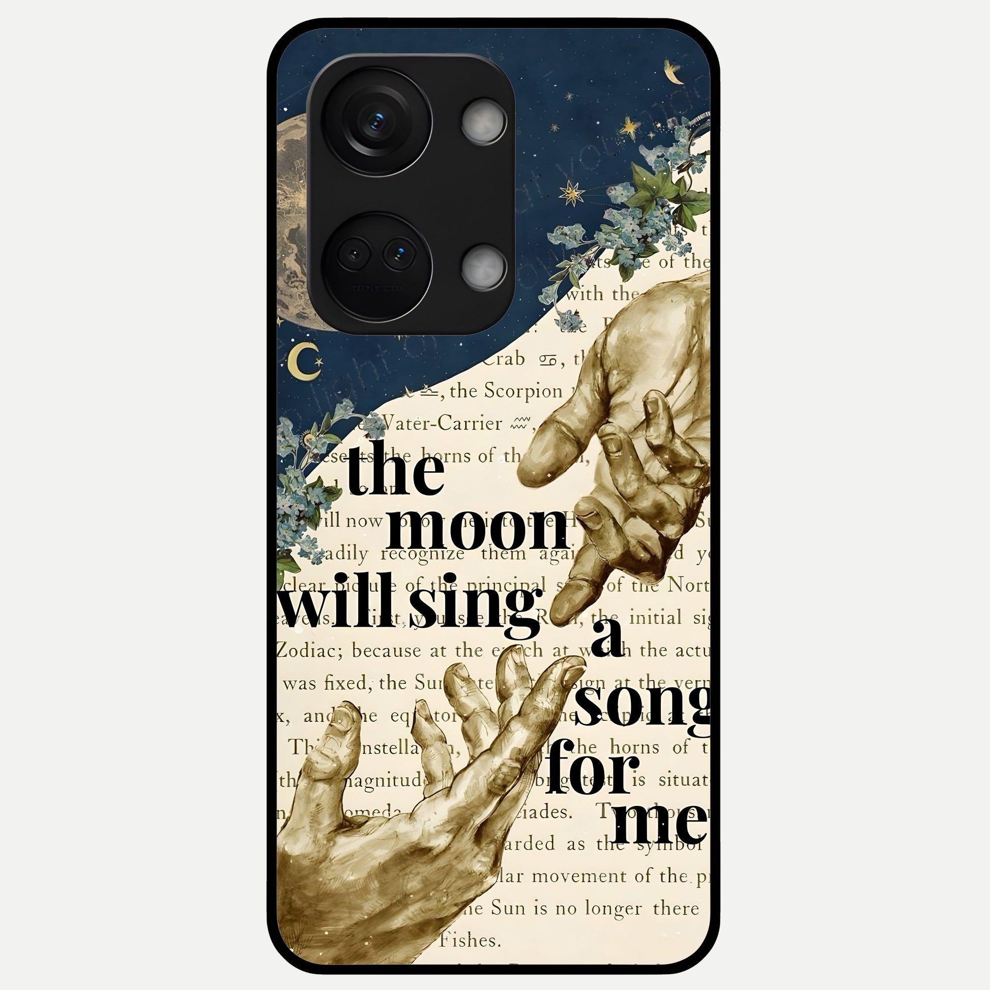 Aesthetic Divine Glass Case For Oneplus Nord 3 back cover – full design glossy printed glass finish
