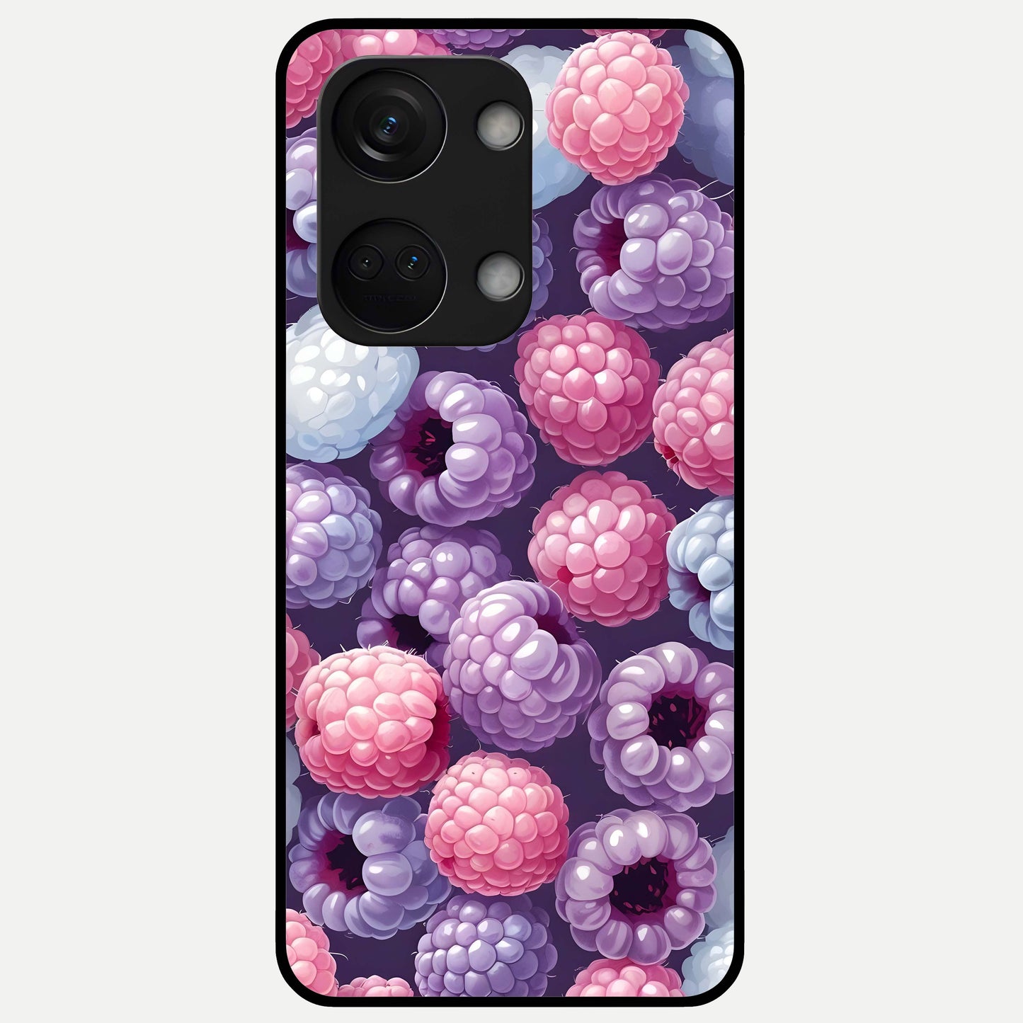  Berry Candy Pop Glass Case For Oneplus Nord 3 back cover – full design glossy printed glass finish