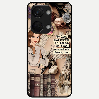  Bookish Dream World Glass Case For Oneplus Nord 3 back cover – full design glossy printed glass finish