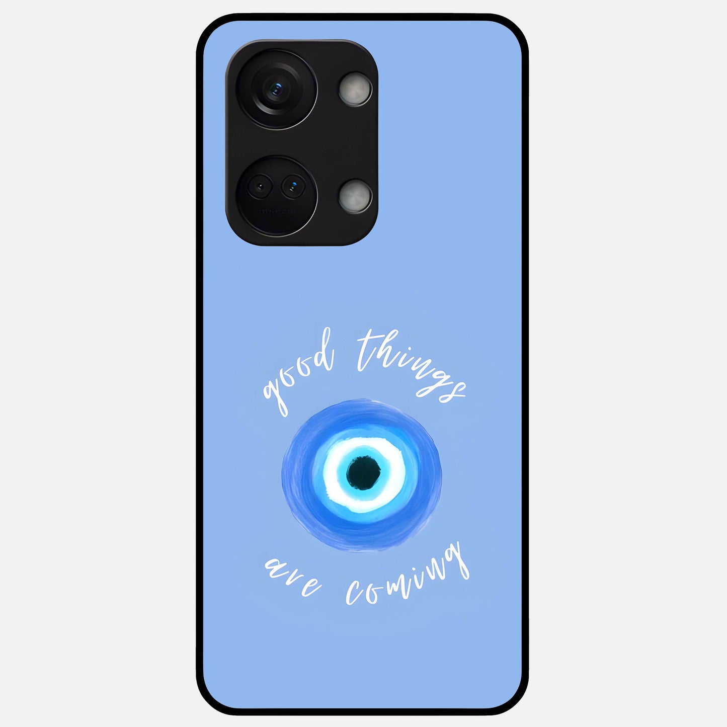 Bright Future Ahead Glass Case For Oneplus Nord 3 back cover – full design glossy printed glass finish
