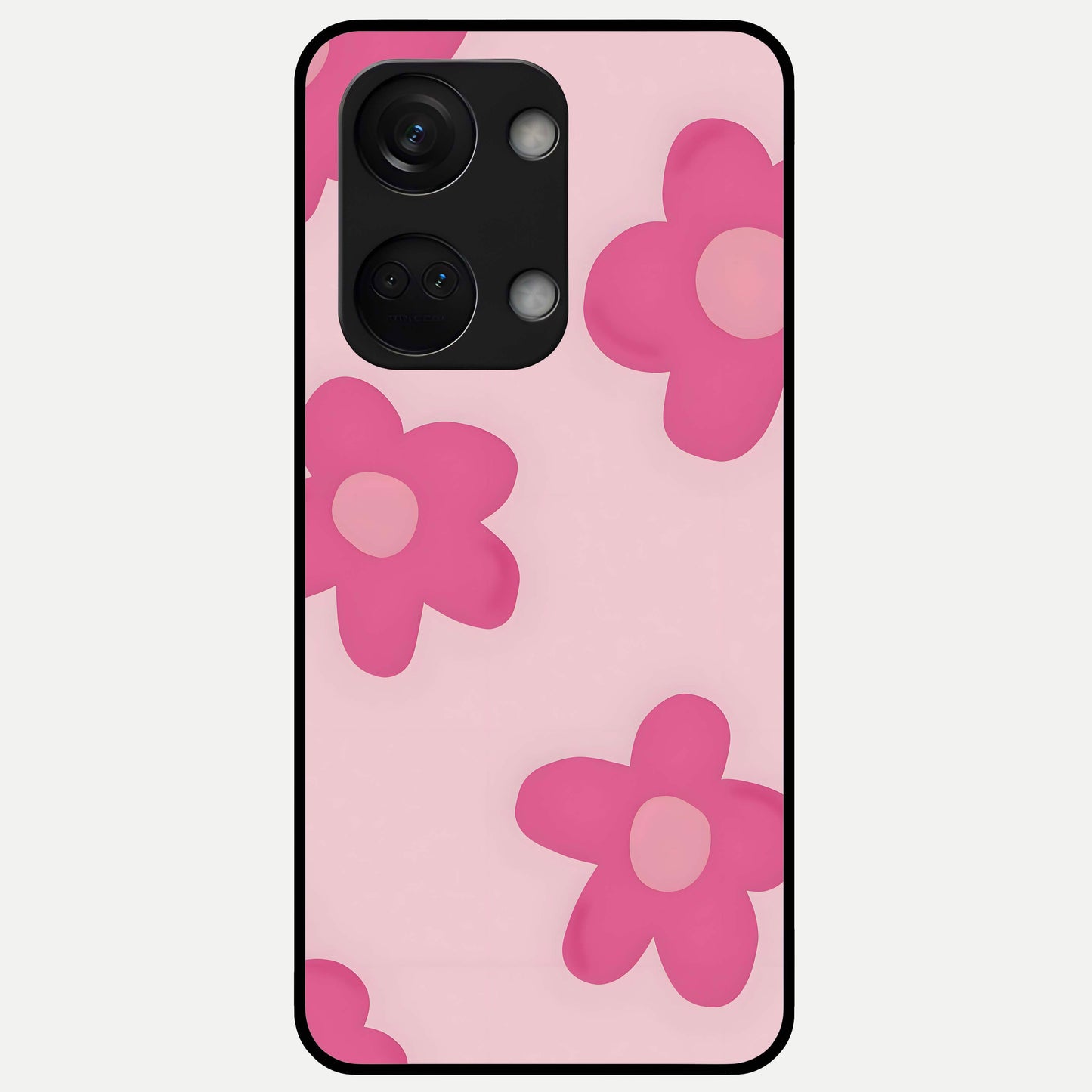  Candy Bloom Dreams Glass Case For Oneplus Nord 3 back cover – full design glossy printed glass finish