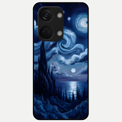  Celestial Dream Van Gogh Glass Case For Oneplus Nord 3 back cover – full design glossy printed glass finish