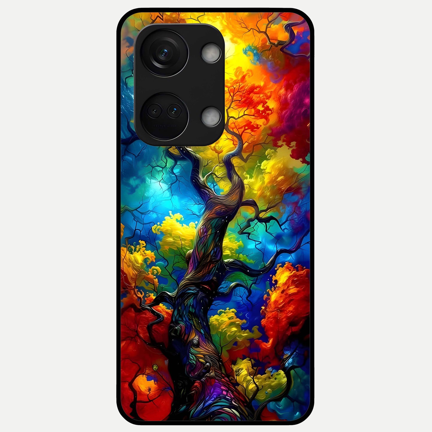  Colorful Soda Bottles Glass Case For Oneplus Nord 3 back cover – full design glossy printed glass finish