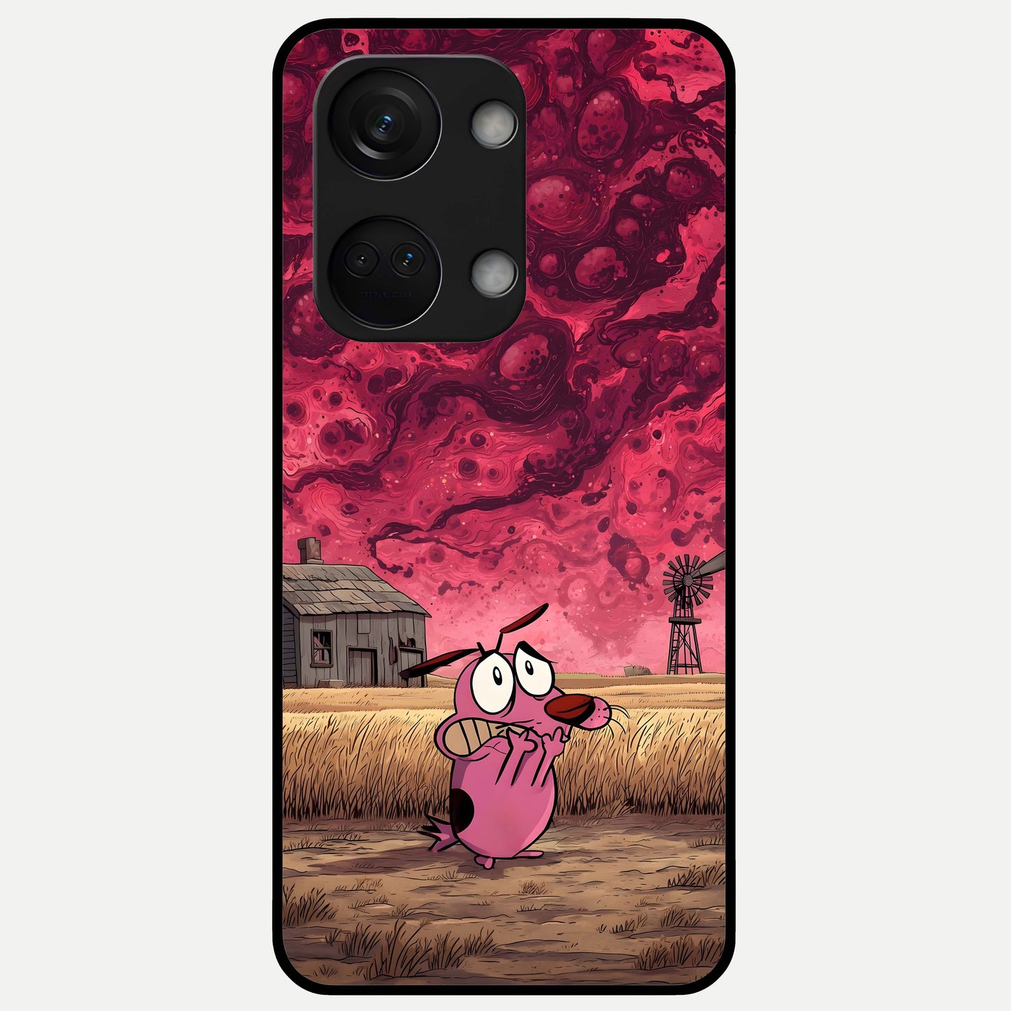  Courage Under Sky Glass Case For Oneplus Nord 3 back cover – full design glossy printed glass finish
