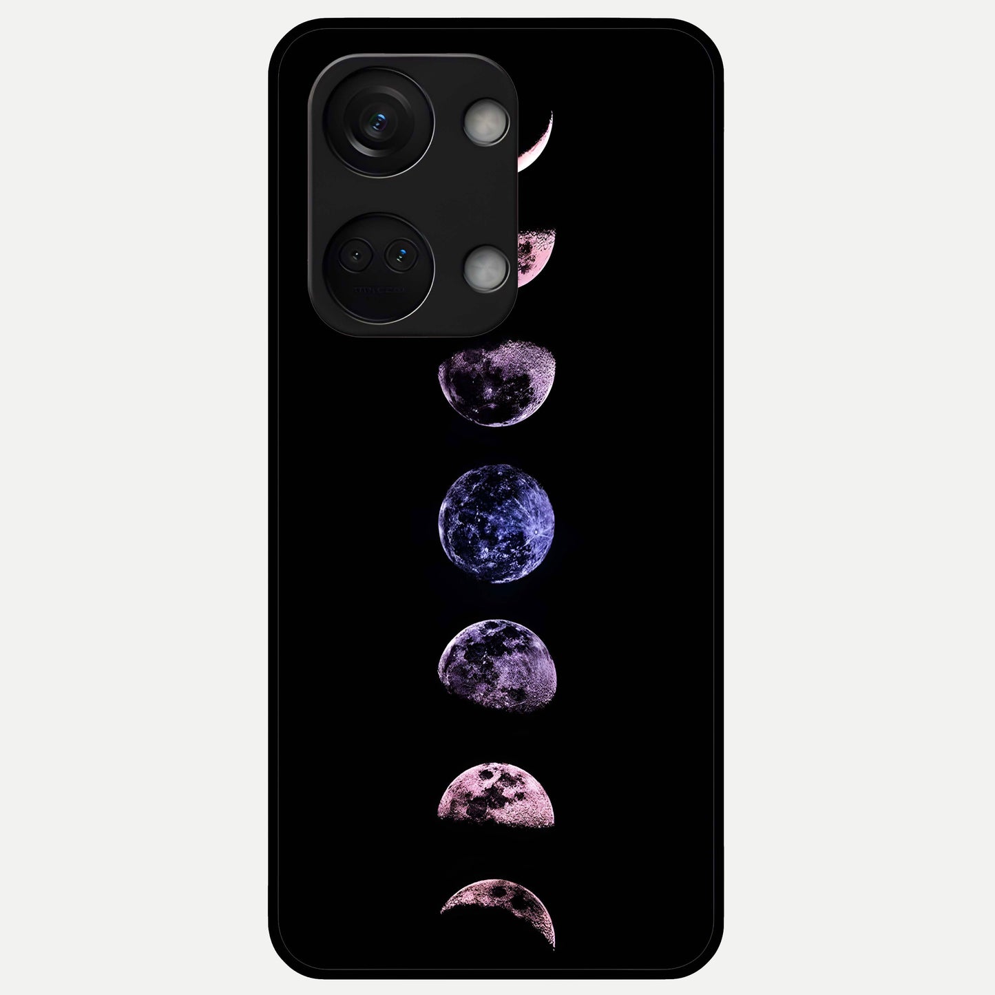  Crimson All Planets Glass Case For Oneplus Nord 3 back cover – full design glossy printed glass finish