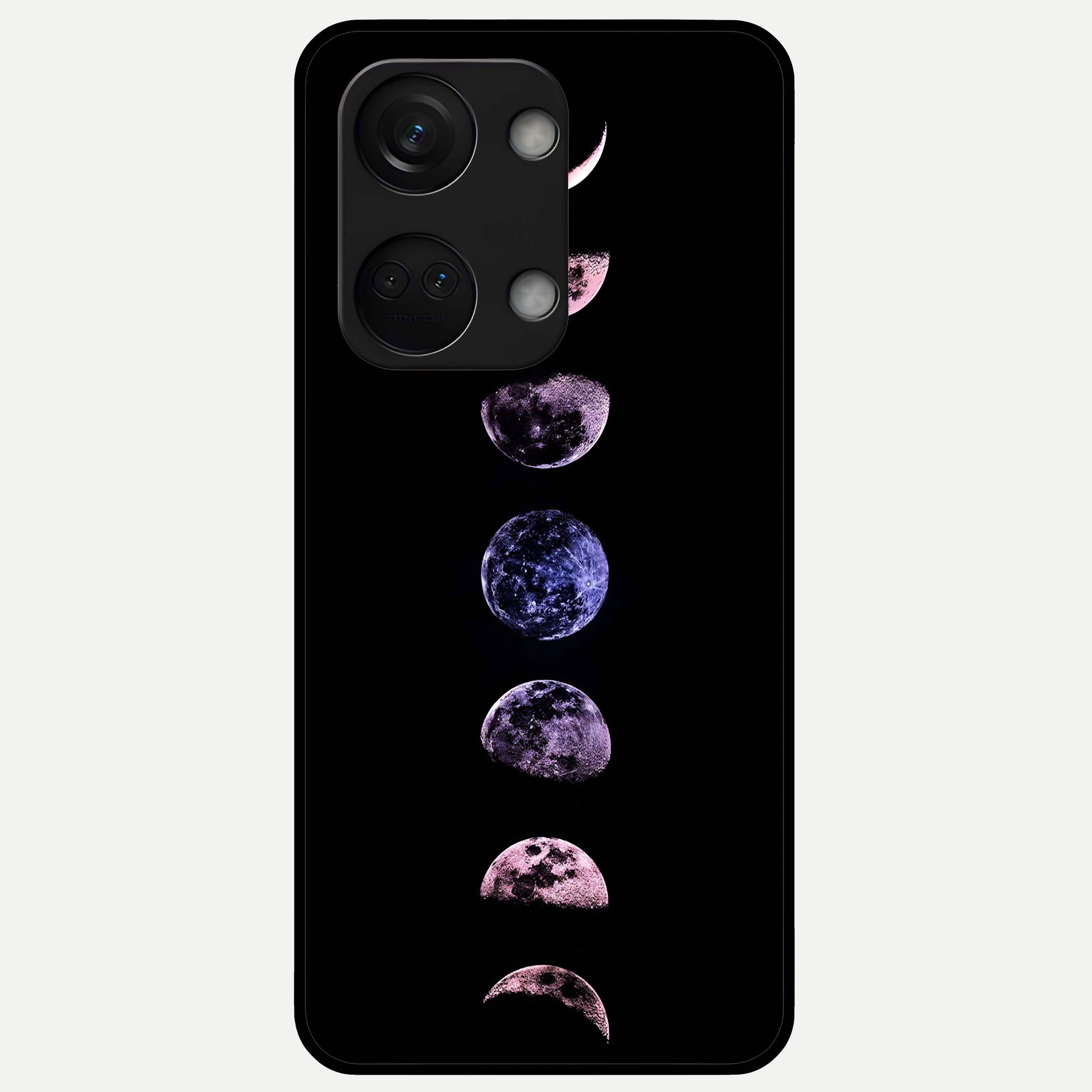  Crimson All Planets Glass Case For Oneplus Nord 3 back cover – full design glossy printed glass finish