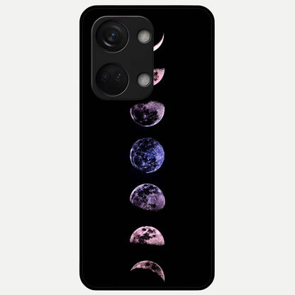  Crimson All Planets Glass Case For Oneplus Nord 3 back cover – full design glossy printed glass finish