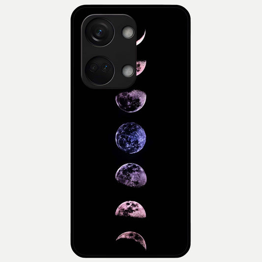  Crimson All Planets Glass Case For Oneplus Nord 3 back cover – full design glossy printed glass finish