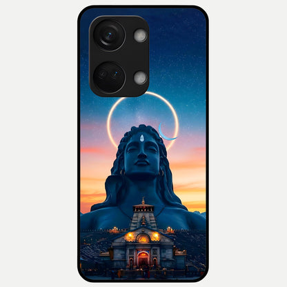  Eternal Shiva Aura Glass Case For Oneplus Nord 3 back cover – full design glossy printed glass finish
