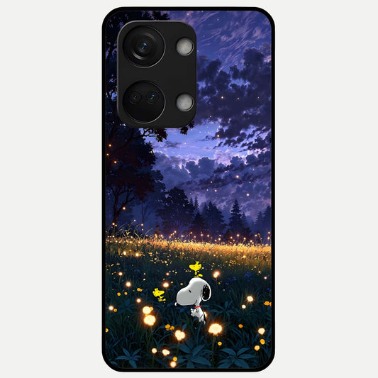  Firefly Meadow Magic Glass Case For Oneplus Nord 3 back cover – full design glossy printed glass finish