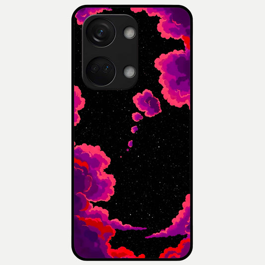  Galaxy Dream Frame Glass Case For Oneplus Nord 3 back cover – full design glossy printed glass finish