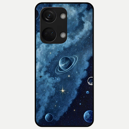  Galaxy Dream Space Glass Case For Oneplus Nord 3 back cover – full design glossy printed glass finish