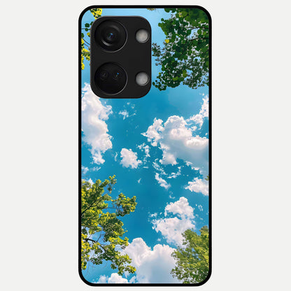  Green Moon Energy Glass Case For Oneplus Nord 3 back cover – full design glossy printed glass finish