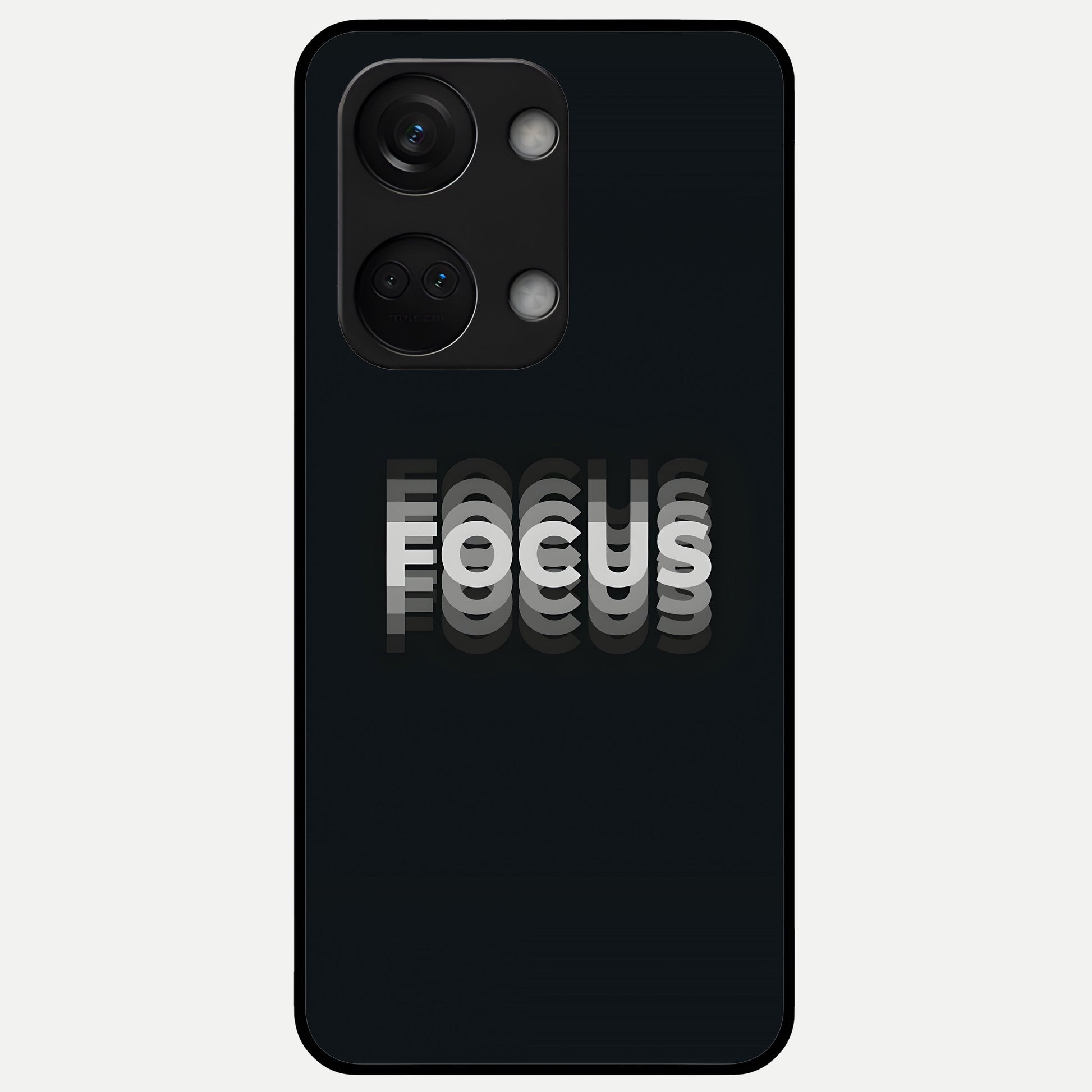  Mono Focus Vision Glass Case For Oneplus Nord 3 back cover – full design glossy printed glass finish
