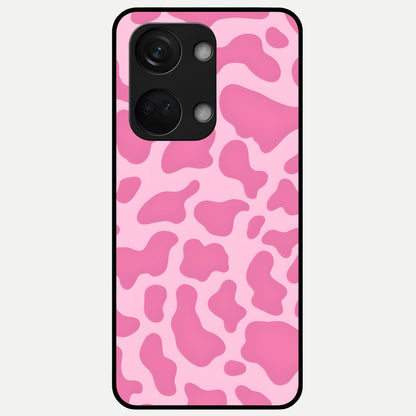  Pinkish Scenery Glass Case For Oneplus Nord 3 back cover – full design glossy printed glass finish