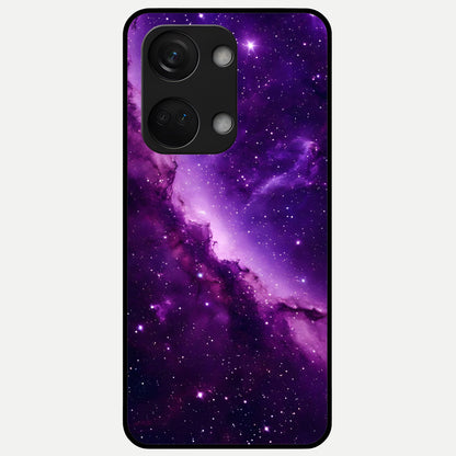  Purple Shade Sky Glass Case For Oneplus Nord 3 back cover – full design glossy printed glass finish