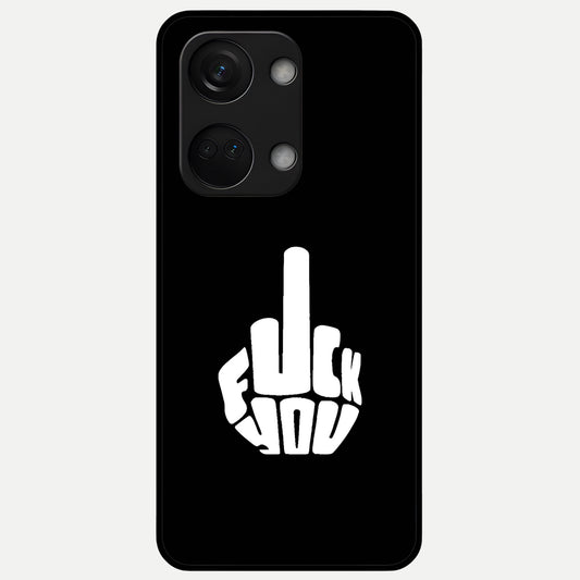  Rebel Mode On Glass Case For Oneplus Nord 3 back cover – full design glossy printed glass finish