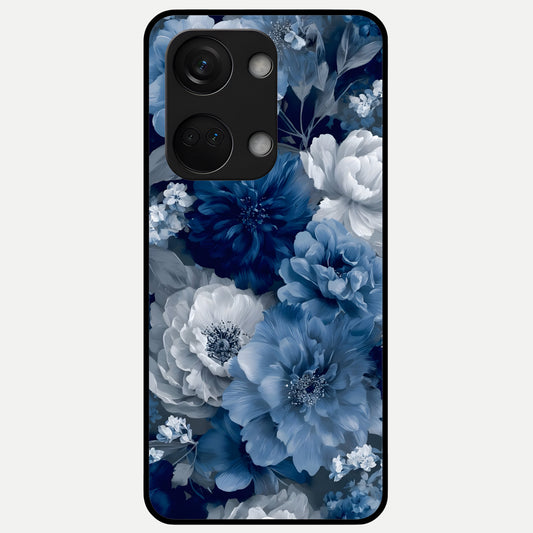  Royal Bloom Garden Glass Case For Oneplus Nord 3 back cover – full design glossy printed glass finish
