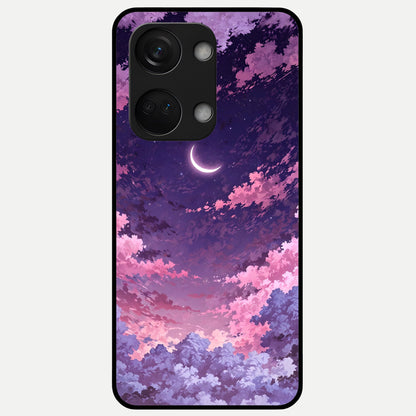  Sky Drift Clouds Glass Case For Oneplus Nord 3 back cover – full design glossy printed glass finish