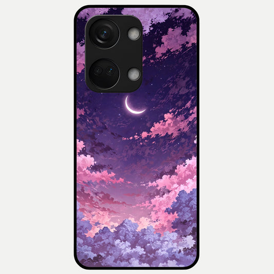  Sky Drift Clouds Glass Case For Oneplus Nord 3 back cover – full design glossy printed glass finish