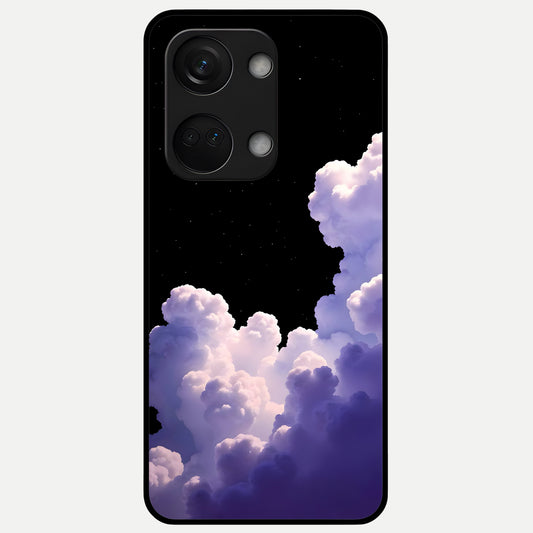  Starlit Night Whispers Glass Case For Oneplus Nord 3 back cover – full design glossy printed glass finish