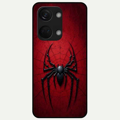  Superhero Web Emblem Glass Case For Oneplus Nord 3 back cover – full design glossy printed glass finish