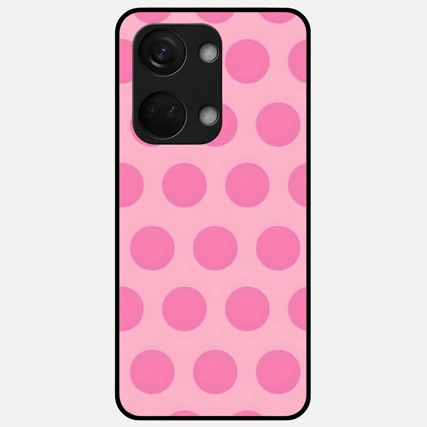  Sweet Dot Dreams Glass Case For Oneplus Nord 3 back cover – full design glossy printed glass finish