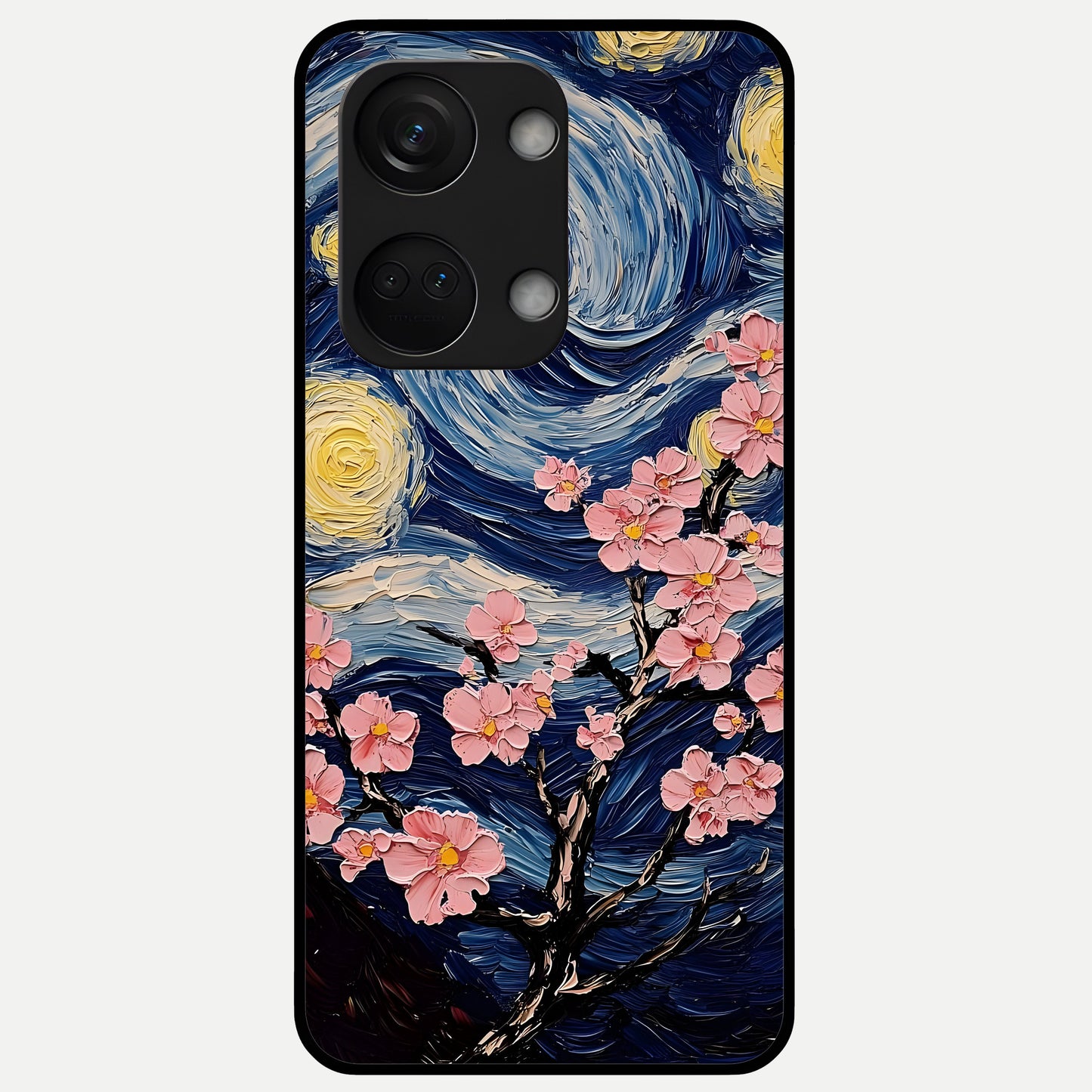  Van Gogh Scenery Glass Case For Oneplus Nord 3 back cover – full design glossy printed glass finish