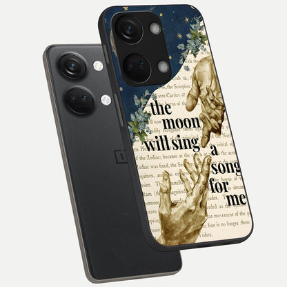  Aesthetic Divine phone case For Oneplus Nord 3 showing premium glass back cover with detailed artwork