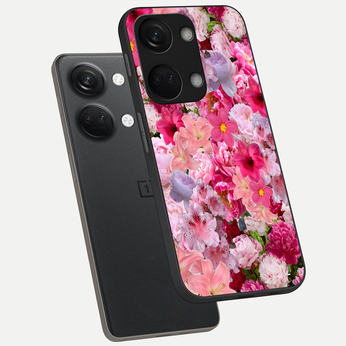  Bloom Crush Fantasy phone case For Oneplus Nord 3 showing premium glass back cover with detailed artwork