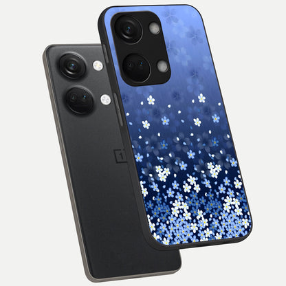  Blue Starry phone case For Oneplus Nord 3 showing premium glass back cover with detailed artwork