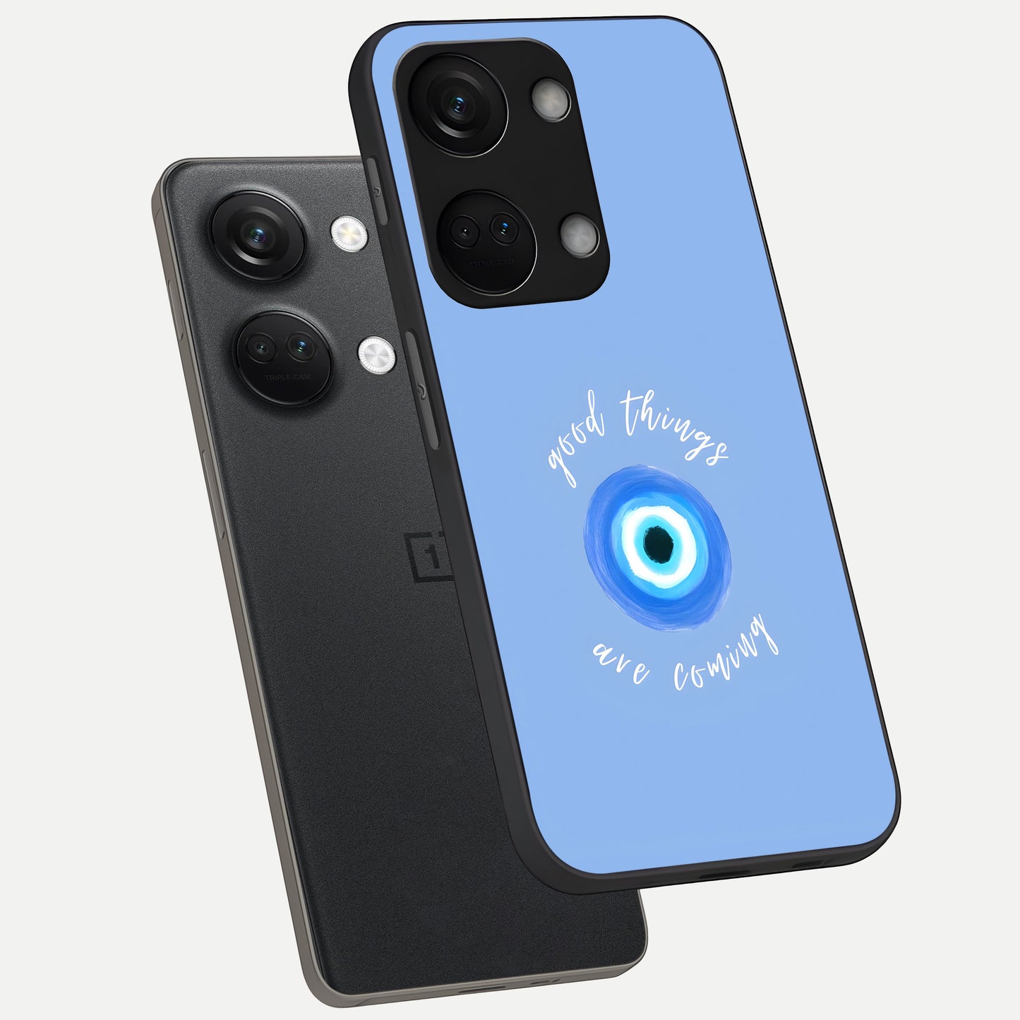  Bright Future Ahead phone case For Oneplus Nord 3 showing premium glass back cover with detailed artwork