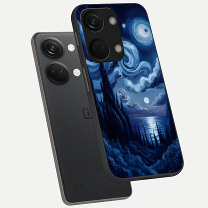  Celestial Dream Van Gogh phone case For Oneplus Nord 3 showing premium glass back cover with detailed artwork