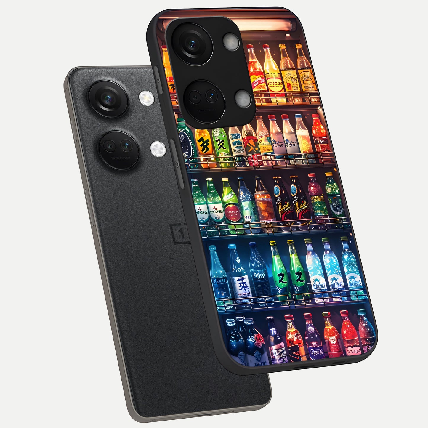  Colorfull Tree phone case For Oneplus Nord 3 showing premium glass back cover with detailed artwork
