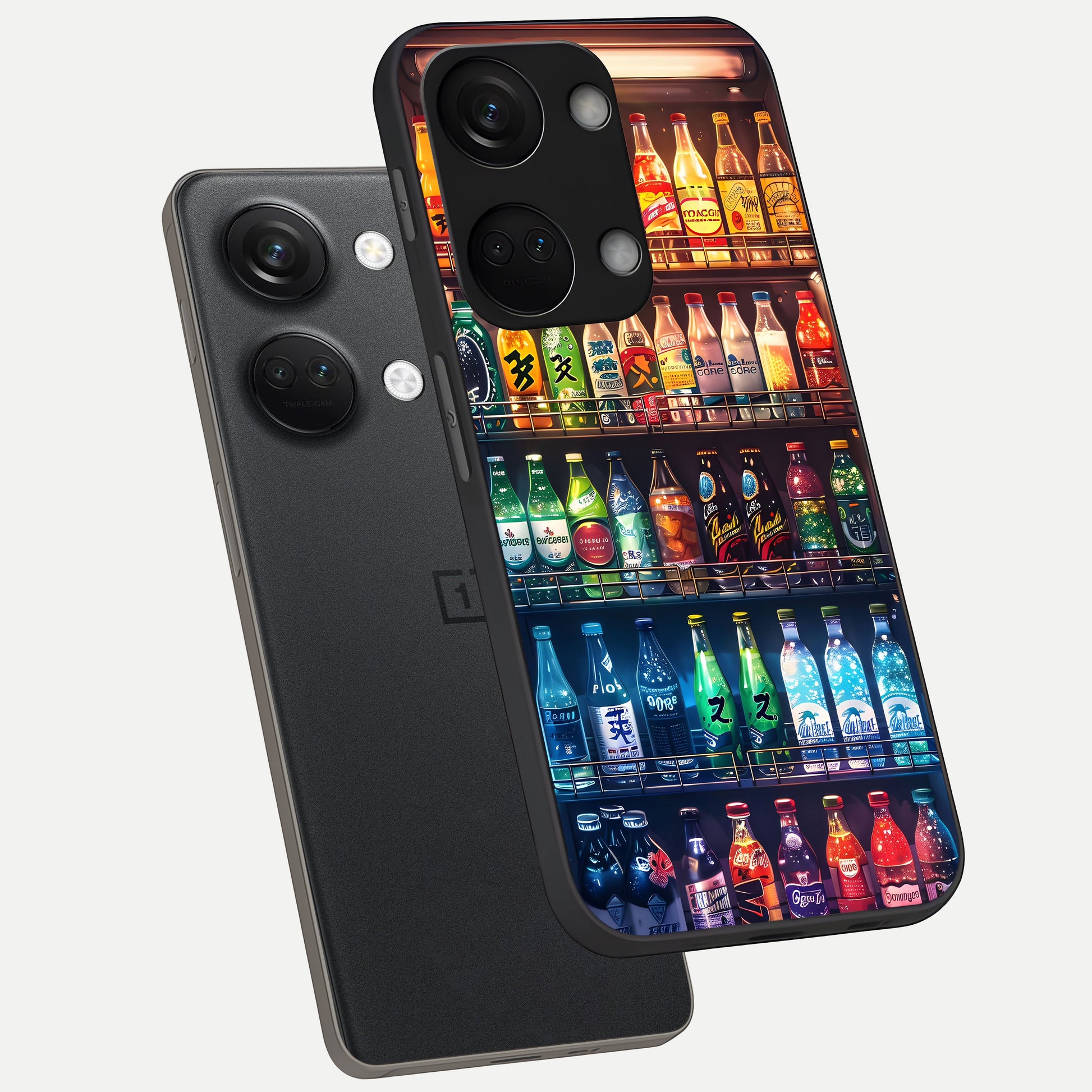  Colorfull Tree phone case For Oneplus Nord 3 showing premium glass back cover with detailed artwork